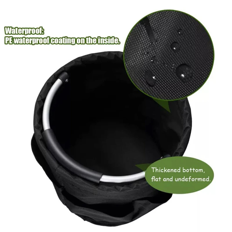 17L Grote Organizer Tas Opvouwbare Mand Picknick Tote Outdoor Reinigingscaddy met Handvat Gereedschapstas Reinigingsbenodigdheden