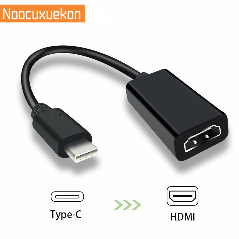 Usb Type C Naar Hdmi Adapter Usb 3.1 USB-C Naar Hdmi Adapter Man-vrouw Converter Voor MacBook2016/Huawei matebook/Smasung S8