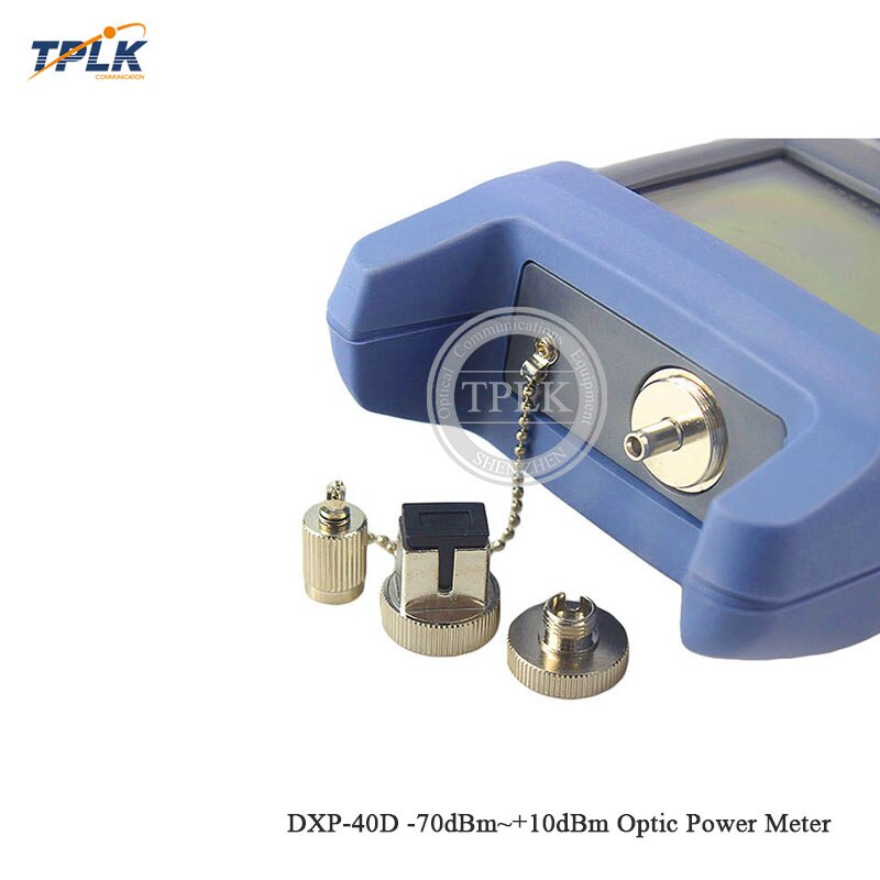 Optical Power Meter DXP-40D -70dBm~+10dBm SC/FC Connector KELUSHI FTTH Fiber Optical Cable Tester