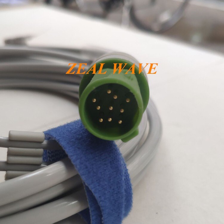 GE CARDIOSERV Defibrillator GE Heilige Defibrillator ECG Lead Wire GE Defibrillator Heart Cable