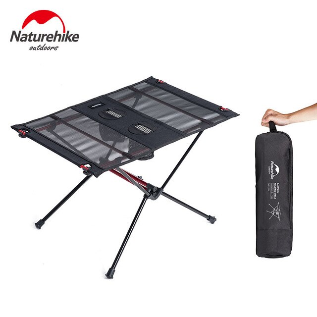 Naturehike outdoor lightweight portable folding beach chair fishing picnic camping chair NH18Y050-Z: Table