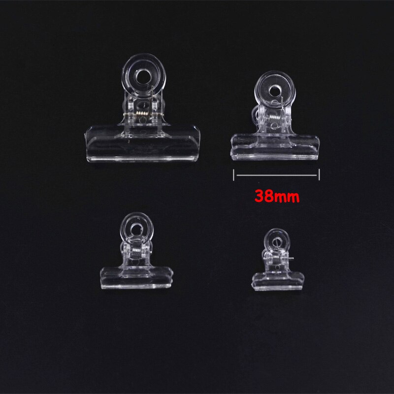 CONTEMPLATOR 4 stks Clear CDC Magic Gereedschap Maken Hackles 4 maten Fiber Feather Clips Nasynchronisatie Clip Onmisbaar Vliegbindset Gereedschap: green