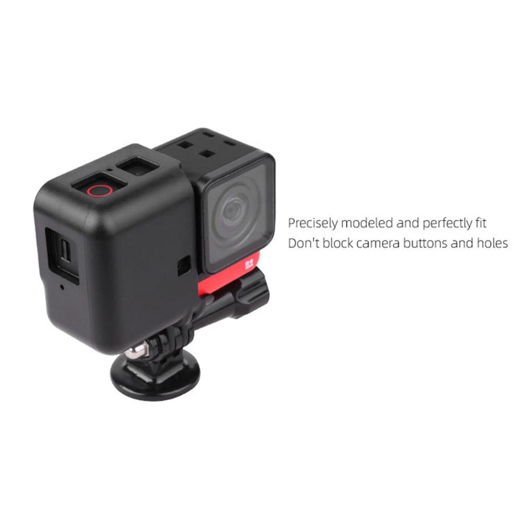 Beesclover liberação rápida câmera quadro de proteção fronteira para insta 360 um r acessórios da câmera montagem quadro titular r57