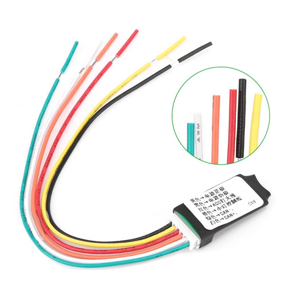 Kan Lijn Decoder Bus Simulator 6 Lijnen Plastic Gateway Emulator Simulator Auto Stereo Systeem Connector Algemene