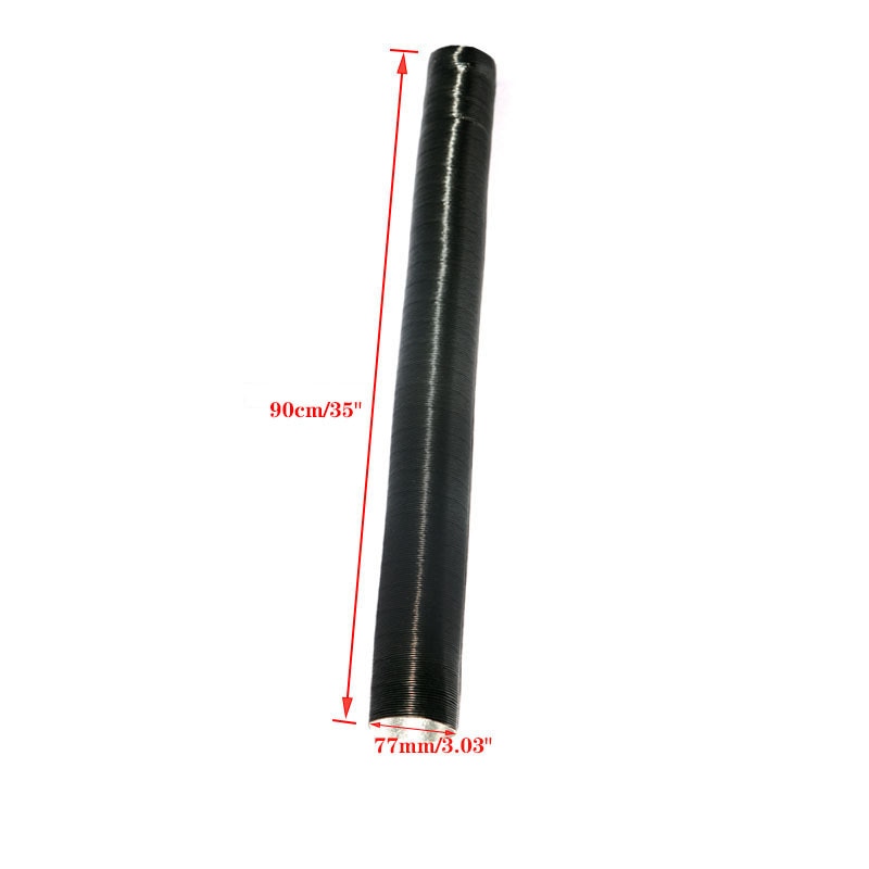 Tuyau d'échappement ondulé extensible, tuyau Flexible à Combustion 25/42/60/75/77mm pour Webasto Eberspacher Auto