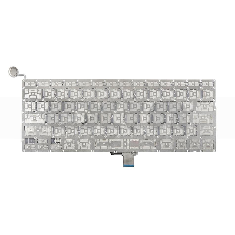 A1342 Keyboard US USA English UK French Russian Keyboards for Apple Macbook 13" inch Unibody White A1342 US Keyboard Year
