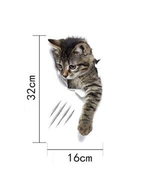 Badeværelse wallstickers værelse dekoration aftageligt toilet sticker wall stickers smil ansigt wc stickers boligindretning kunst vægmaleri klistermærker: Figur 4