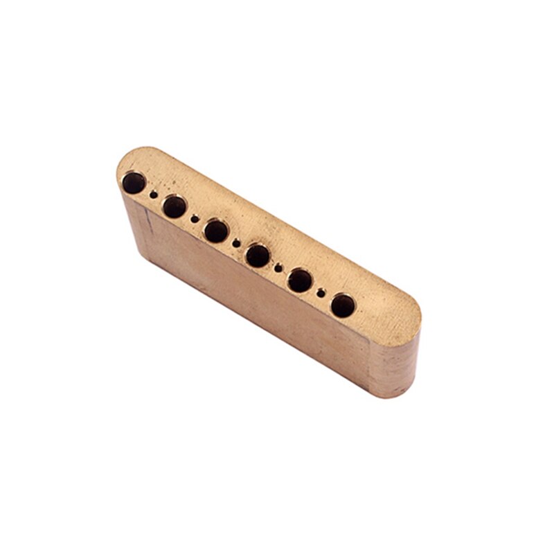 74mm messing tremolo blok guitar bridge dele til stratocaster elektrisk guitar blok sustain bridge