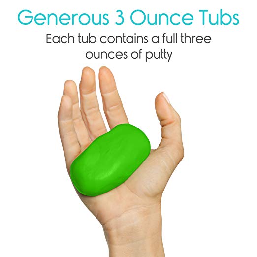 Therapy Putty -soft kit -for Occupational, Physical Therapy, Thinking and Stress