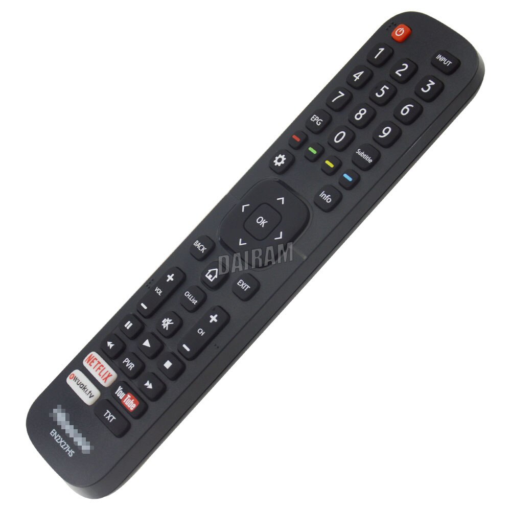 Télécommande EN2X27HS, pour HISENSE TV H40M3300 H43M3000 TV