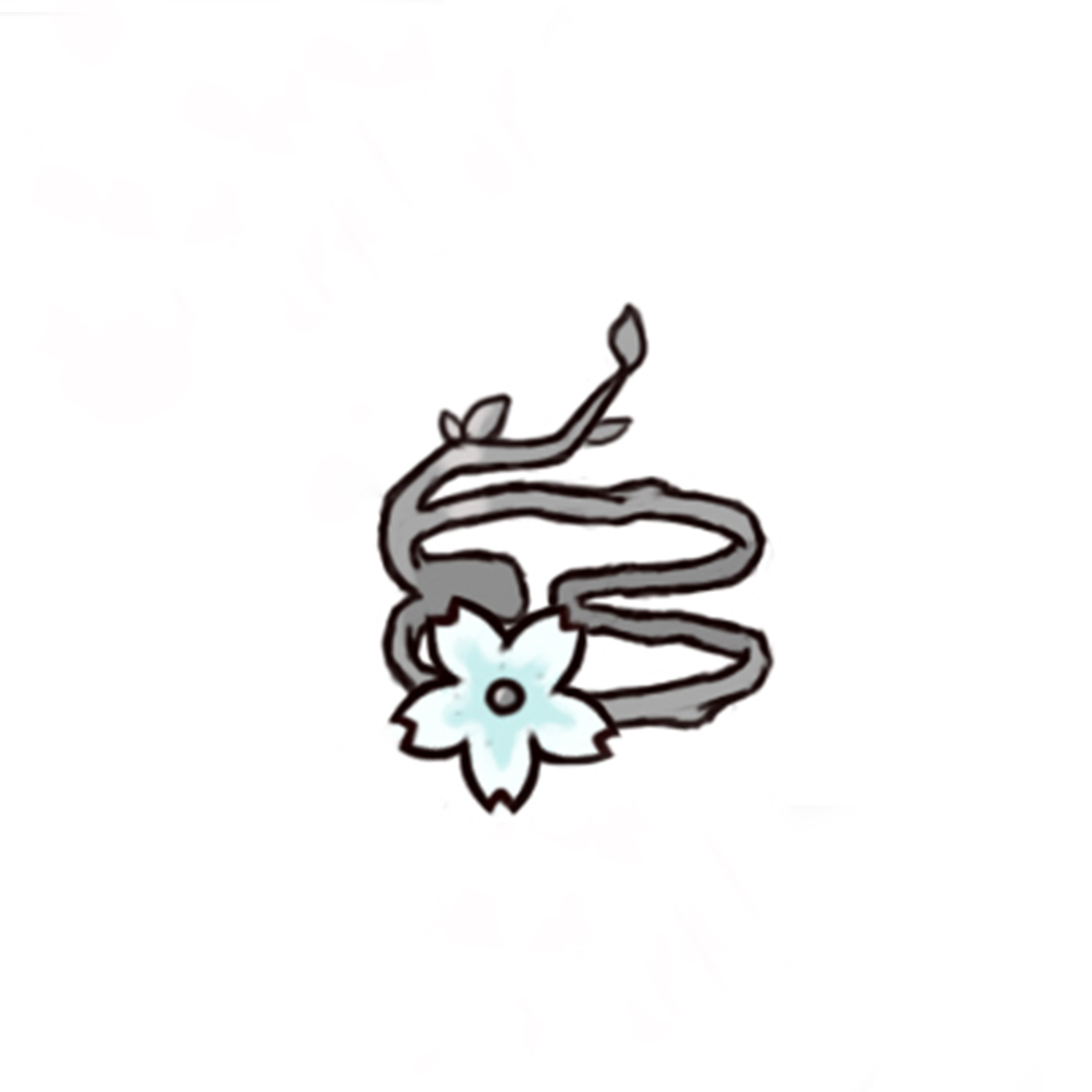 Thaya White Cherry Blossom 925 Silver clip earrings flower round cuff earrings without piercing for women fine jewelry