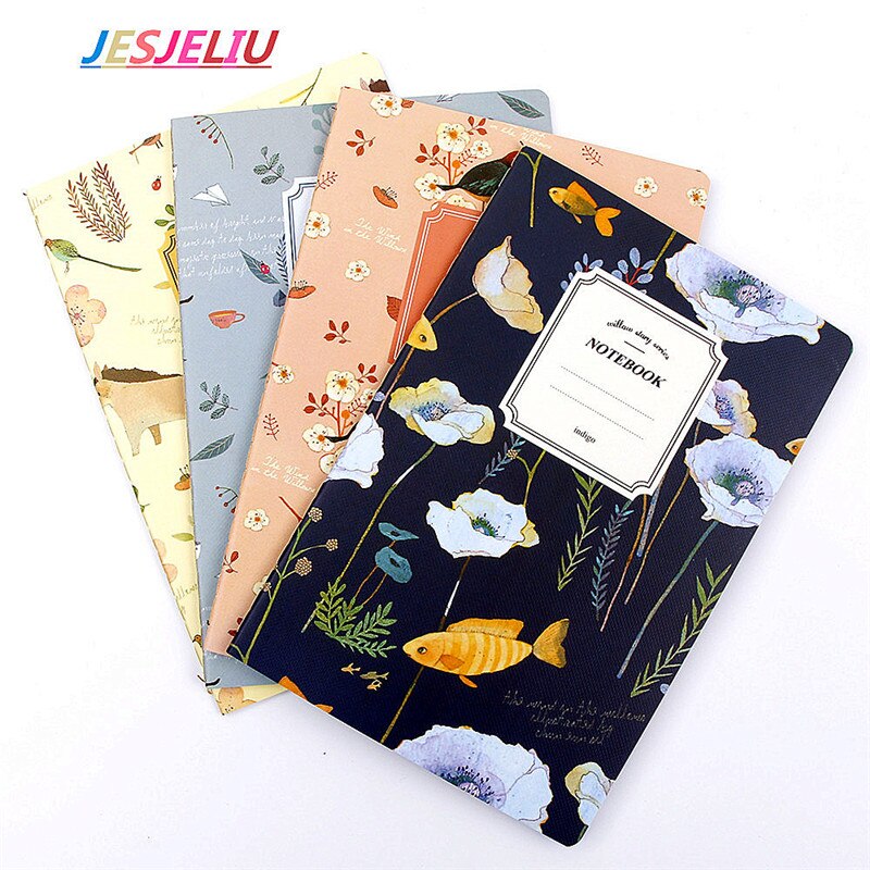 Cute Nature Animal Plant A5 Notebook 32 Page Notepad Diary Journal Planner Stationery Office School supplies