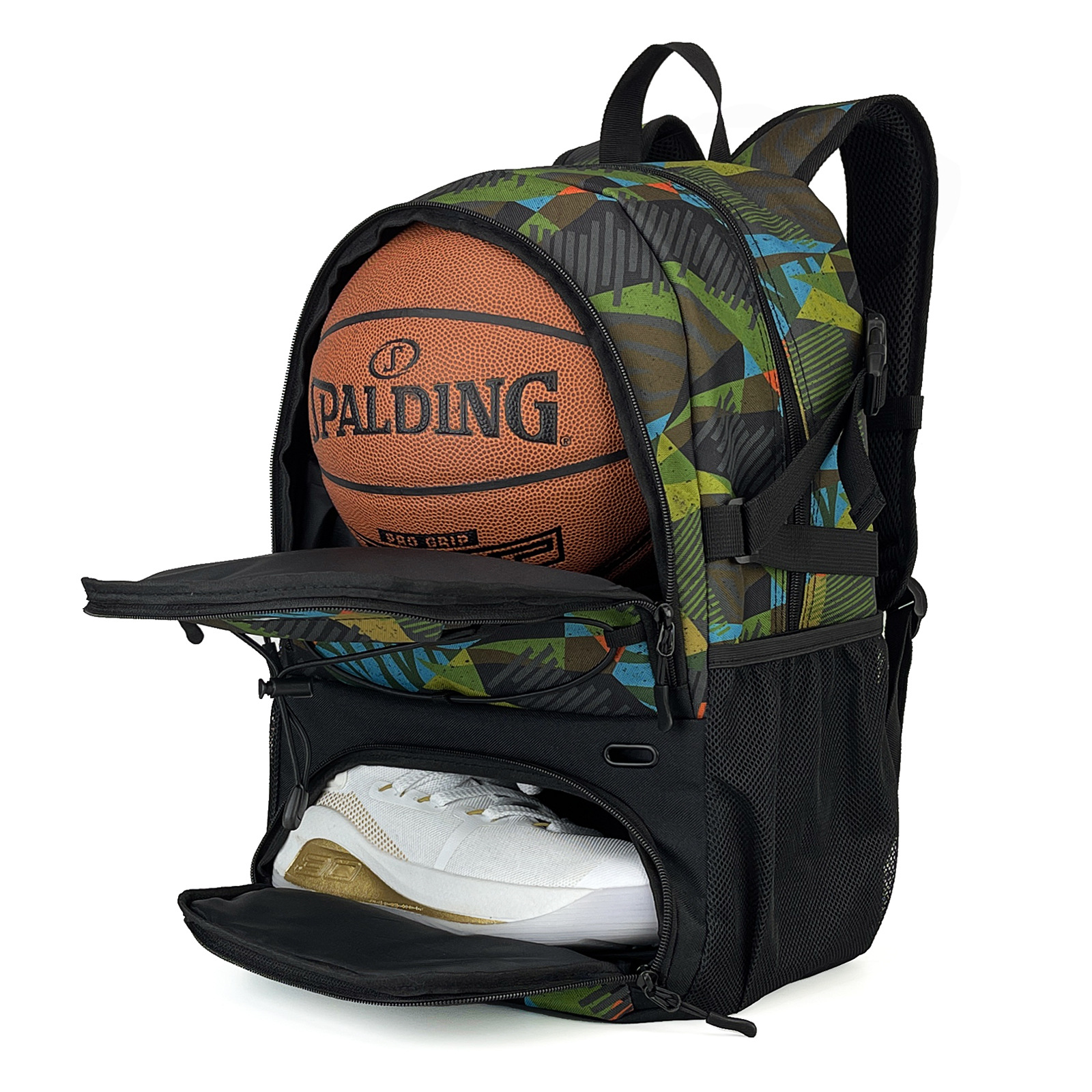 Sporttasche mit separatem Ball halter Basketball rucksack großes Schuh fach für Basketball Fußball Volleyball Schwimm gymnastik Reisen