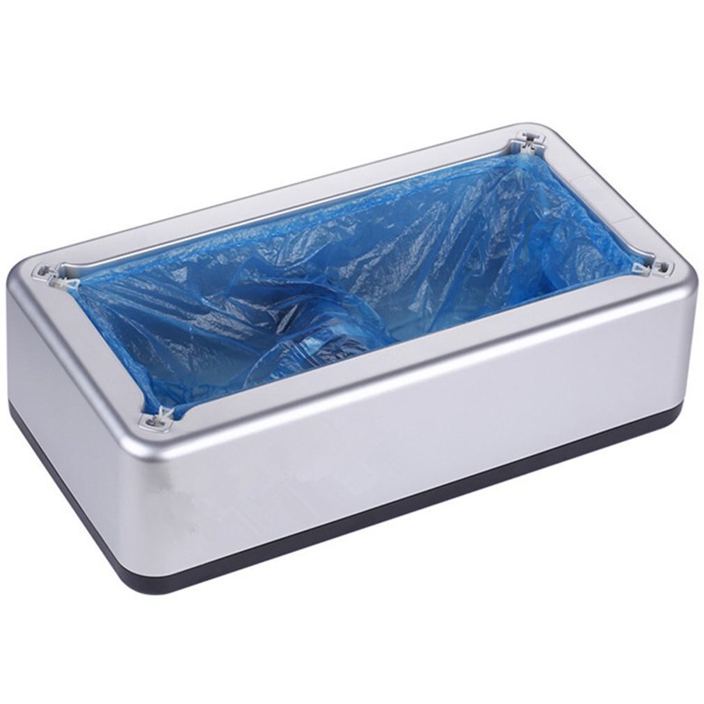 LTLGHY Automatische schoen Cover Dispenser, herbruikbare wegwerp stofdichte machine schoen cover voor thuis kantoor winkel met 600 schoen film, goud