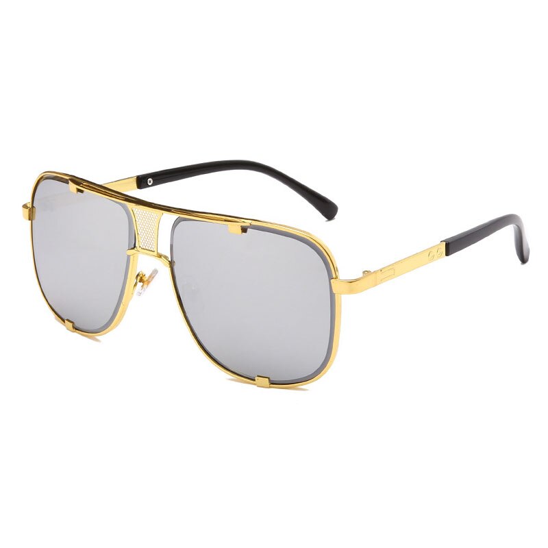 Oversized Men Mach One Sunglasses Men Luxury Brand Women Sun Glasses Square Male Retro De Sol Female Sunglasses For Men Women: 6-KP1835-C6