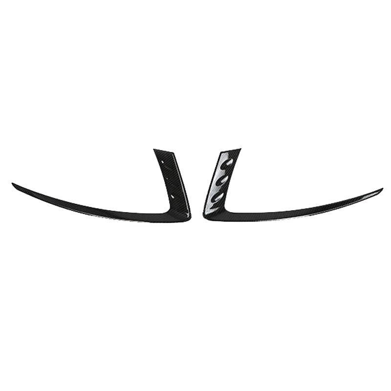 for Jeep Grand Cherokee Carbon Fiber Front Head Light Lamp Eyelid Cover Trim Decoration Strip