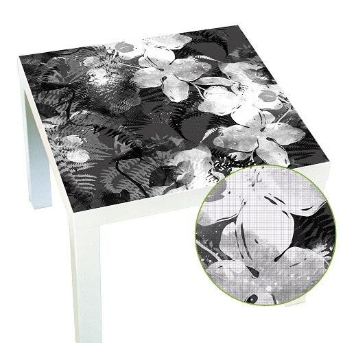 Mandala indisk bord klistremerke pvc vanntett matt deksel til restaurant spisestue avtagbart selvklebende kontaktpapir gjør-det-selv hjemmeinnredning: 015