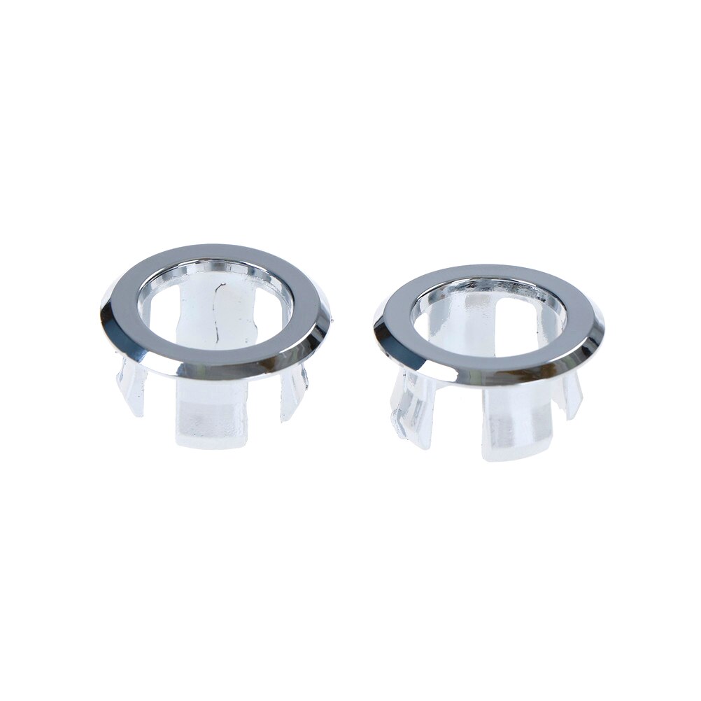 2 teile/los Schlecht Becken Lavabo Waschbecken Überlauf Abdeckung Hohl wasser Ring Oval Ring Heimwerker Schlecht Zubehör