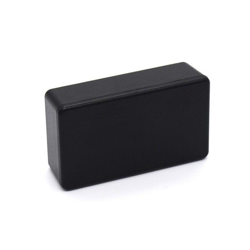 Caja de plástico ABS impermeable para instrumentos, caja de almacenamiento para proyectos, suministros electrónicos, color negro, DIY, 3 uds.
