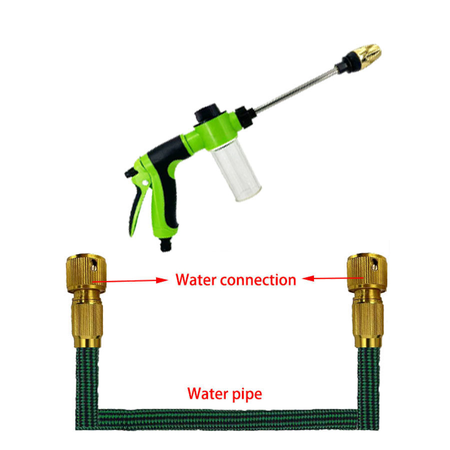High - car wash hoses, multi - purpose garden watering tools with shower heads, and powerful car brush cleaning tools