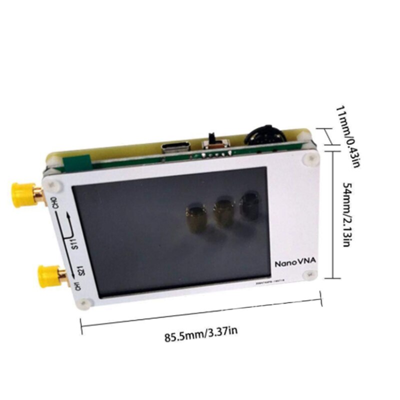 NanoVNA Antenne Analyzer Vektor Netzwerk Analyzer Kurzwelligen MF HF VHF