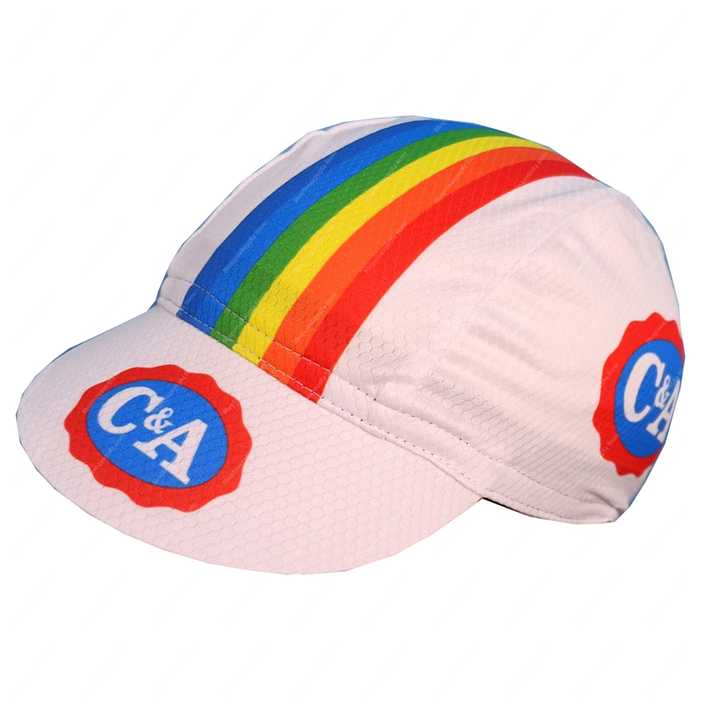 retro-Fahrradmütze, lustige Sommer-Straßen-Fahrradkappe, atmungsaktiv, bunt, Fahrrad-Kopfbedeckung für Männer und Frauen, Gorra Radfahren: Lila