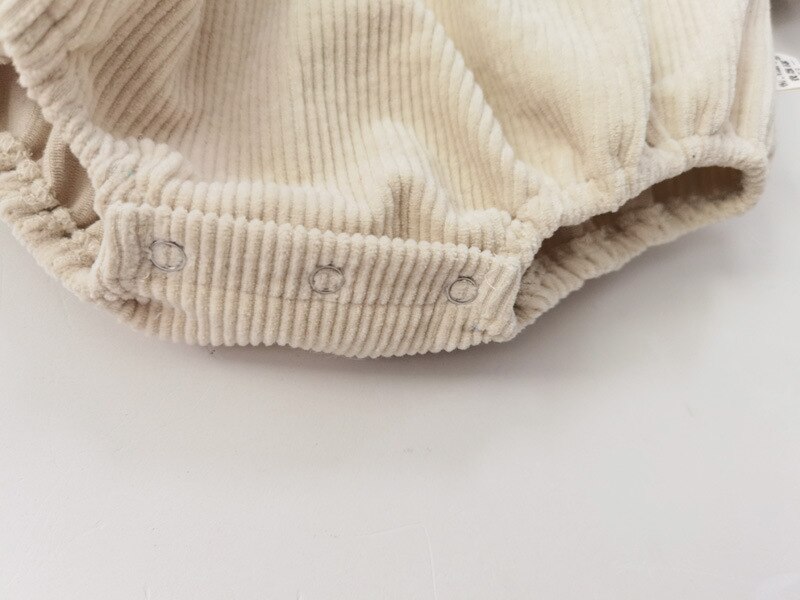automne bébé garçons et filles vêtements ensemble bébé rayé à manches longues t-shirt et bébé velours côtelé body 2 pièces enfants salopette ensemble