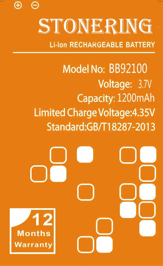 1200 mAh BB92100 Batterij voor HTC A6366 Aria Liberty HD Mini T5555 ONS Photon