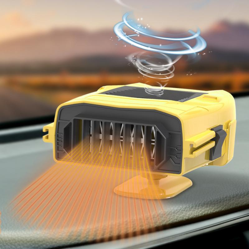 Draagbare Auto Heater 12V Elektrische Auto Kachel Voorruit Ontdooien Verwarming Ventilator Verstelbare Auto Aansteker Voorruitverluchting Ontdooier