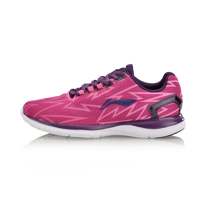 Li-ning zapatillas de correr ligeras para mujer, zapatillas de deporte textiles transpirables con forro resistente al desgaste, zapatillas deportivas Li Ning ARBM012 XYP517: ARBM012-CH / 8