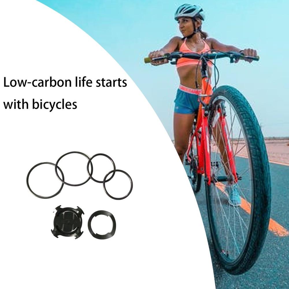 2 Set Parts For Garmin Edge 200/500/510/520/800/810/1000 Handlebar Rod Rubber Disc Piston Ring Code Meter Base Accessories