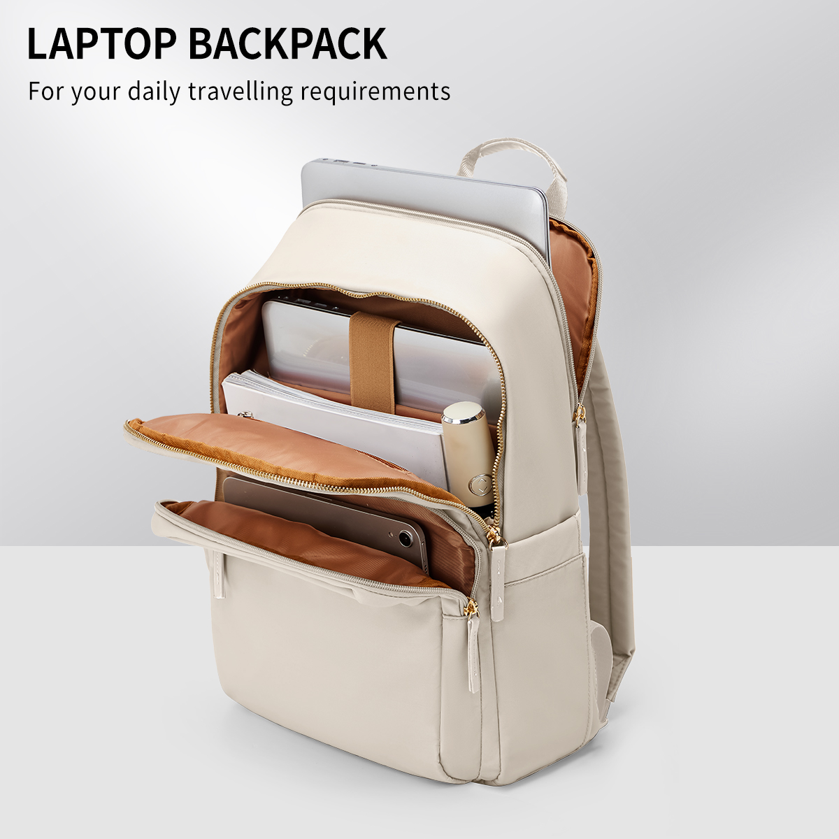 Mochila para ordenador portátil para mujer, se adapta a ordenador portátil de 14/15 pulgadas, mochila ligera impermeable a la para mochila de enfermera y profesora, mochila escolar para niña: Negro