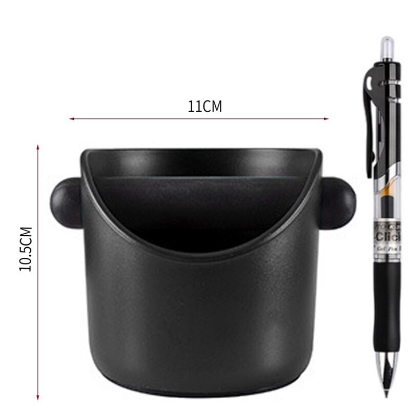 Coffee Grind Knock Box Cafe Accessories Espresso Grounds Container Household Coffee Tools Anti Slip Coffee Grind Dump Bin
