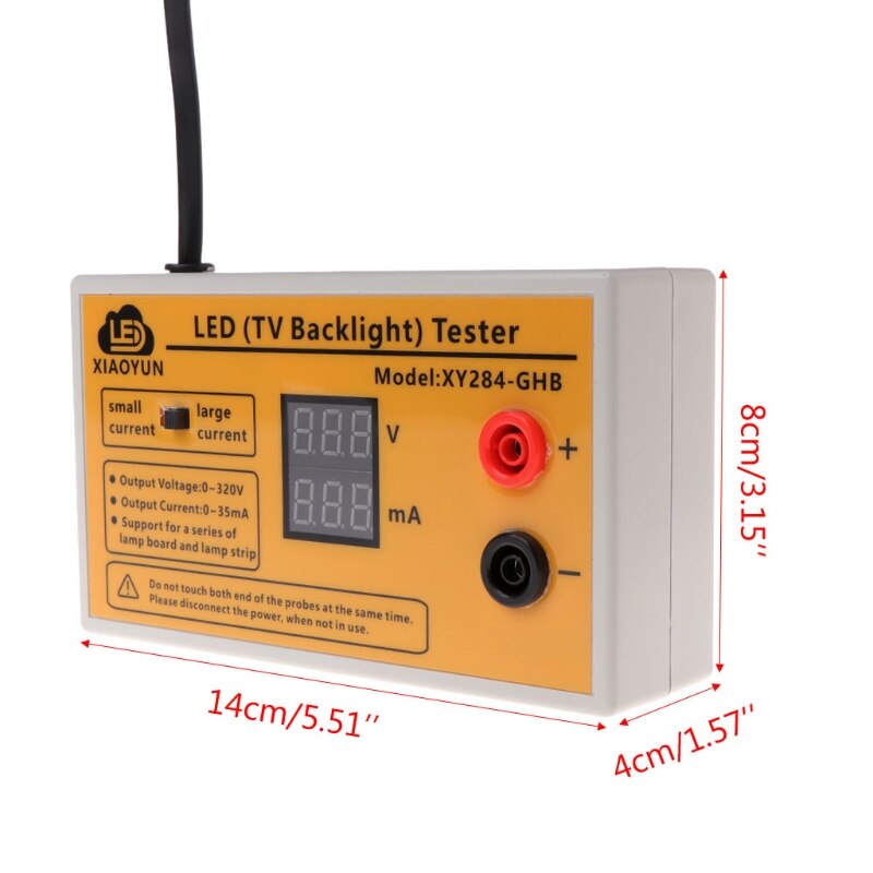 0-320V Output LED TV Backlight Tester Multipurpose LED Strips Beads Test Tool XY284-GHB