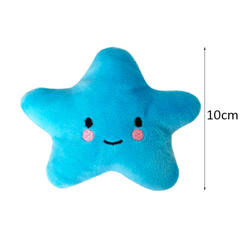 Juguetes chirriantes para perros y gatos, juguete de peluche suave para mascotas, pequeño juguete para perros pequeños, Chihuahua, Pomerania, Happy Time, suministros para mascotas: YELLOW