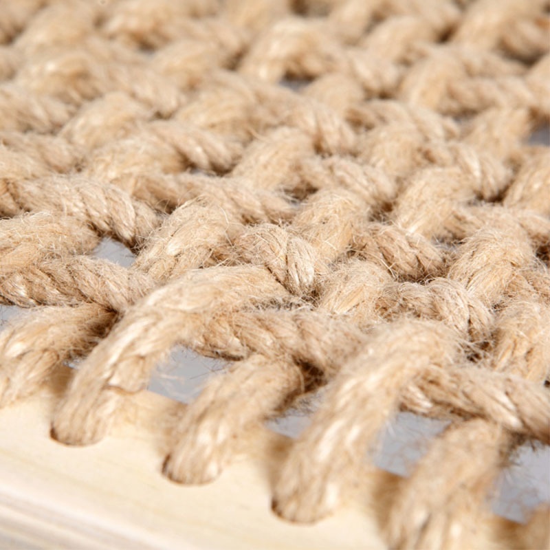 Kat Hangmat Hout En Sisal Touw Muur Gemonteerd Voor Grote Katten Of Kitty, Springplanken, Zitstokken Meubels Slapen