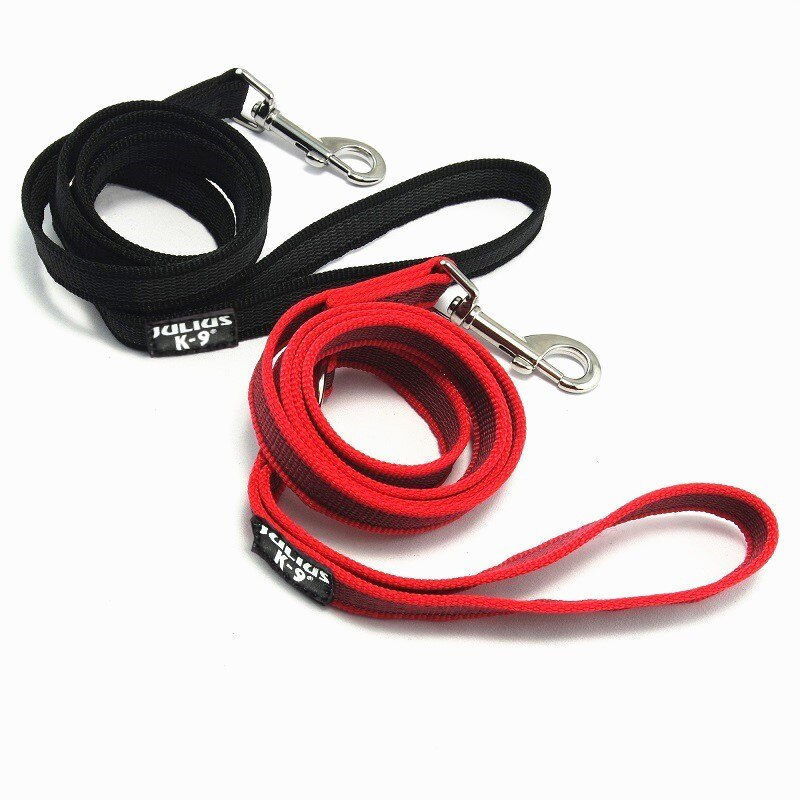 Pet Dog JULIUS K9 Harness Collar Nylon Training Traction Rope Leash Medium Large Dog Traction Belt Strong Outdoor