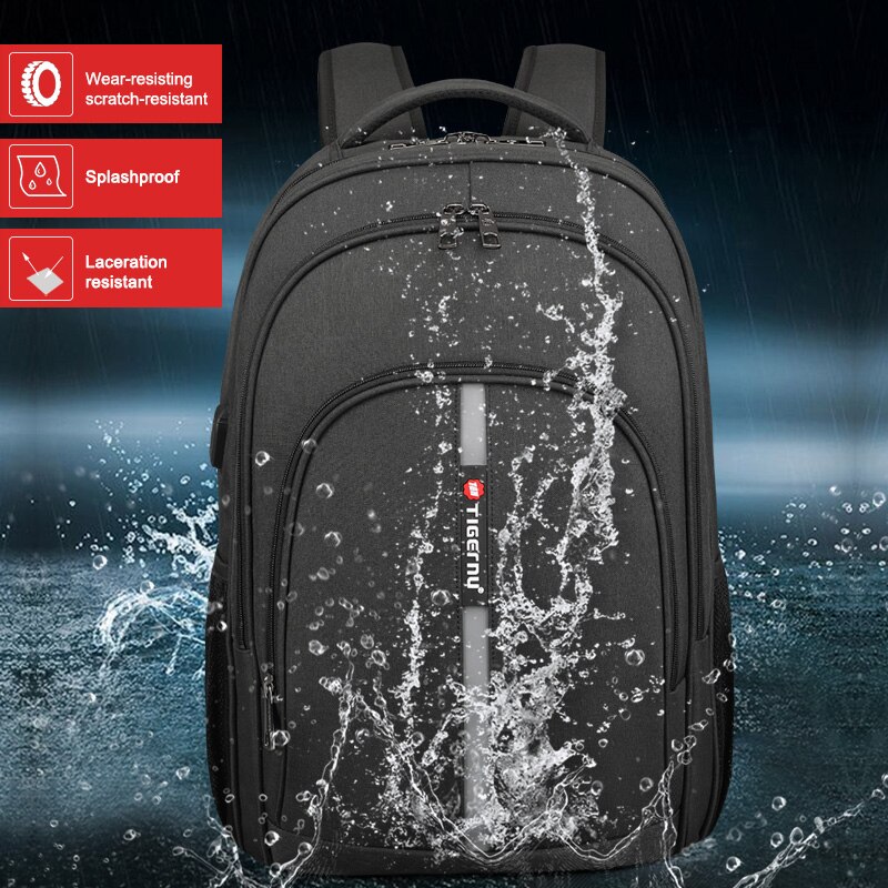 Tigernu Neue Große Kapazität 15,6 zoll Anti Diebstahl Laptop Rucksack Taschen Wasserdicht Männer Rucksack Reise Männlichen Tasche Für teenager