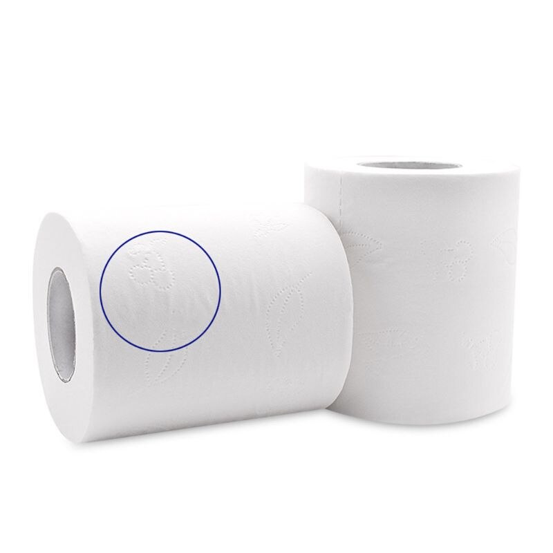 Rouleau de papier toilette 10/12, 4 couches de papier toilette pour la maison