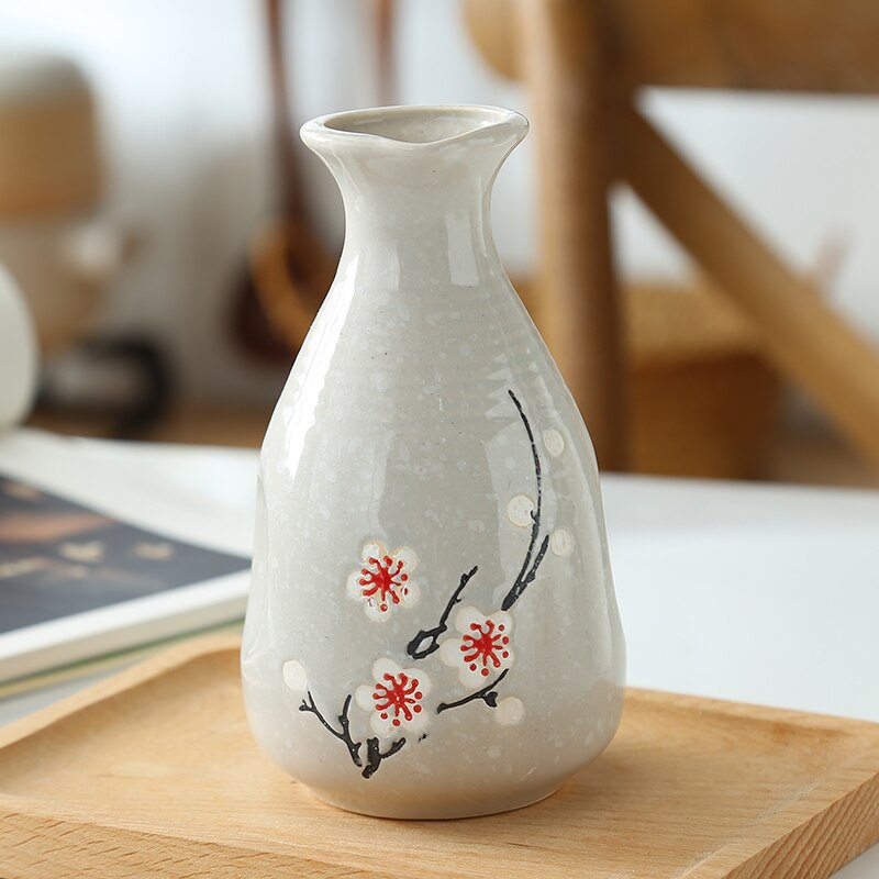 Japansk sake distribution vinkanna spritvärmare hushåll keramik varm flaska barware flagga liten stoup enkel gryta: 13