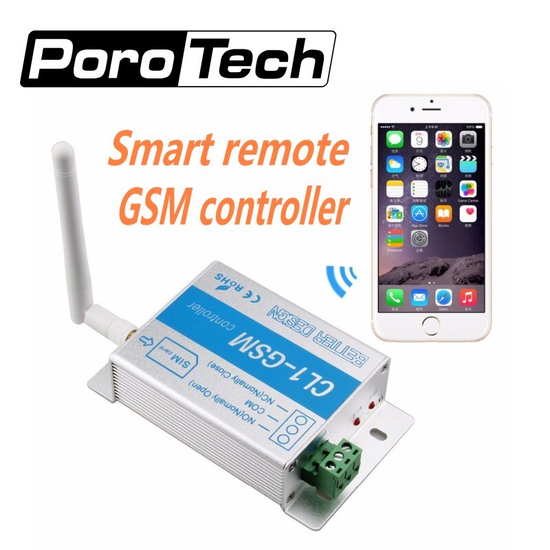 CL1-GSM télécommande sans fil GSM et SMS, prise de commutateur intelligent pour la sécurité de la maison, volet de barrière, ouvre-porte de Garage