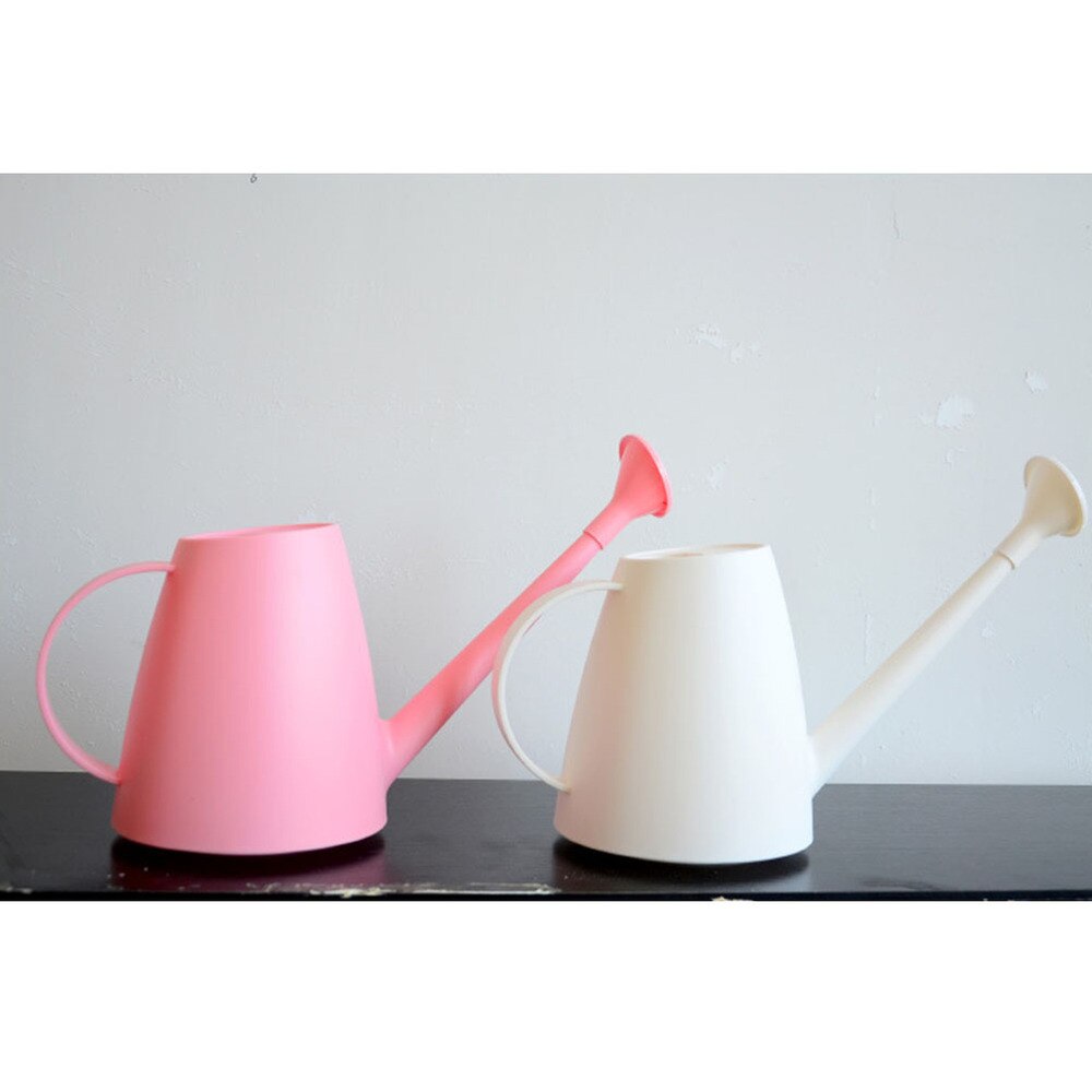 Arrosoir maison arrosoir à longue bouche pour plantes extérieures et d'intérieur (blanc)