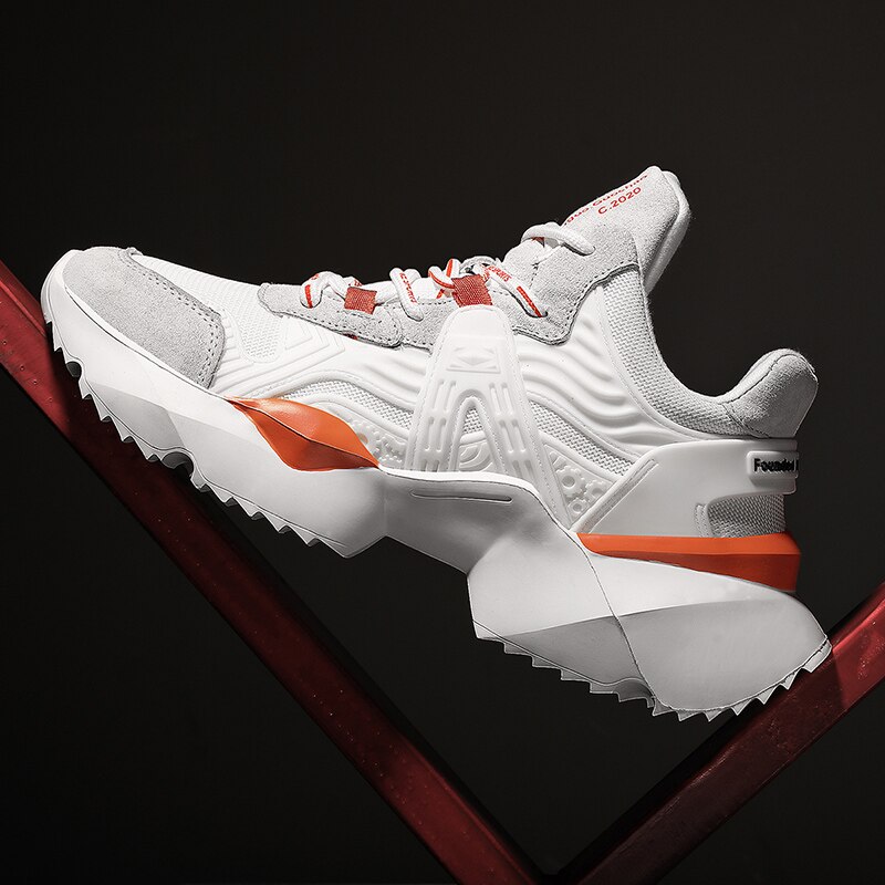 Men Platform Sneakers For Men Running Shoes Comfortable Thick Sole Outdoor Sport Sneaker Athletic Trainers Male Chunky Dad Shoes