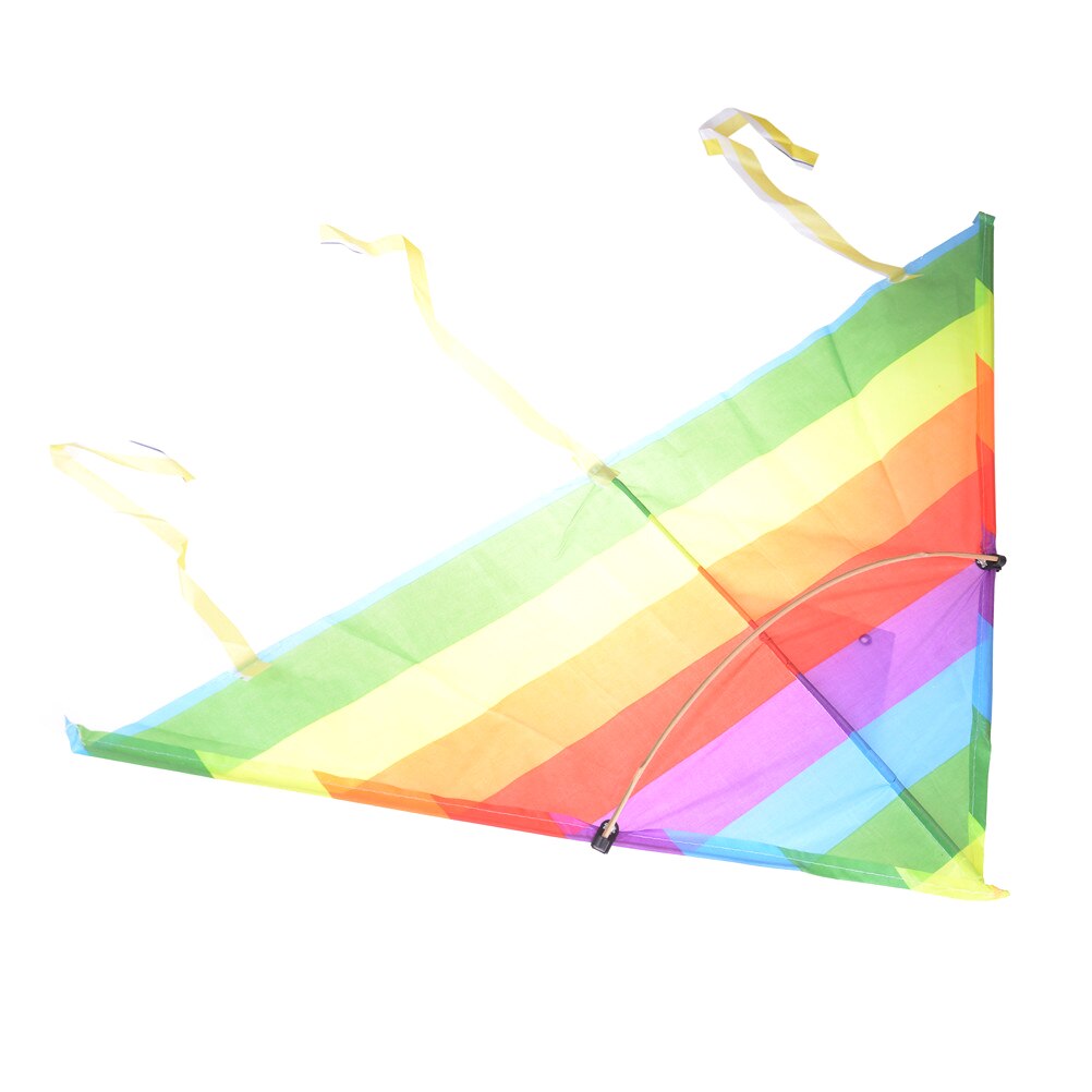 Kindervlieger stuntvlieger surfen zonder controlebalk en lijn vliegers buiten lange staart nylon regenboog vlieger speelgoed voor kinderen