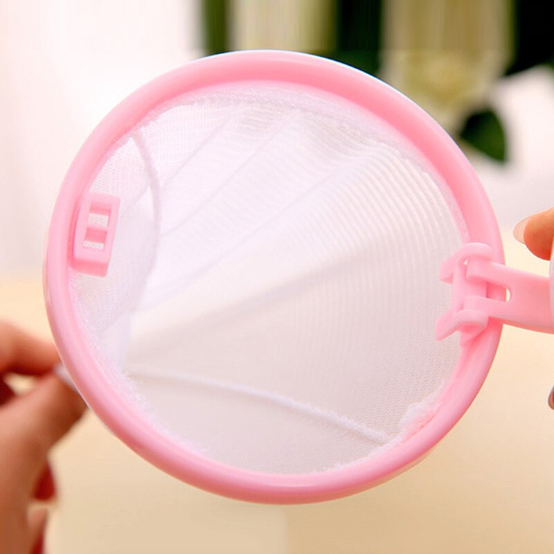 1 stk. hårfjerningsfanger rensekugler taske vasketøjskugler diske snavset fiberopsamler filter mesh pose vaskemaskine filter