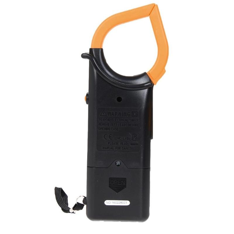 Digital Voltmeter Ammeter Yellow Clamp Multimeter DC Meter Voltage Tester