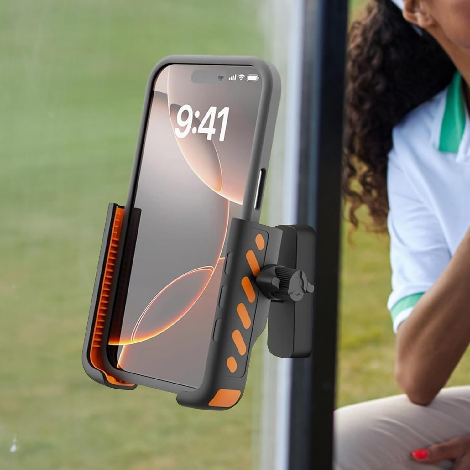 Multifunctionele magnetische telefoonstandaard, universele basishouder voor bureau, keuken, sportschool, loopband, golfkar