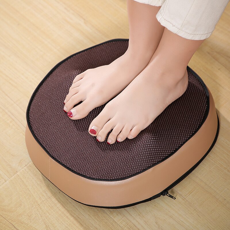 Vibromasseur électrique pour les pieds, appareil de soins de santé, thérapie par chauffage infrarouge, Shiatsu, pétrissage, relaxation, pression d'air