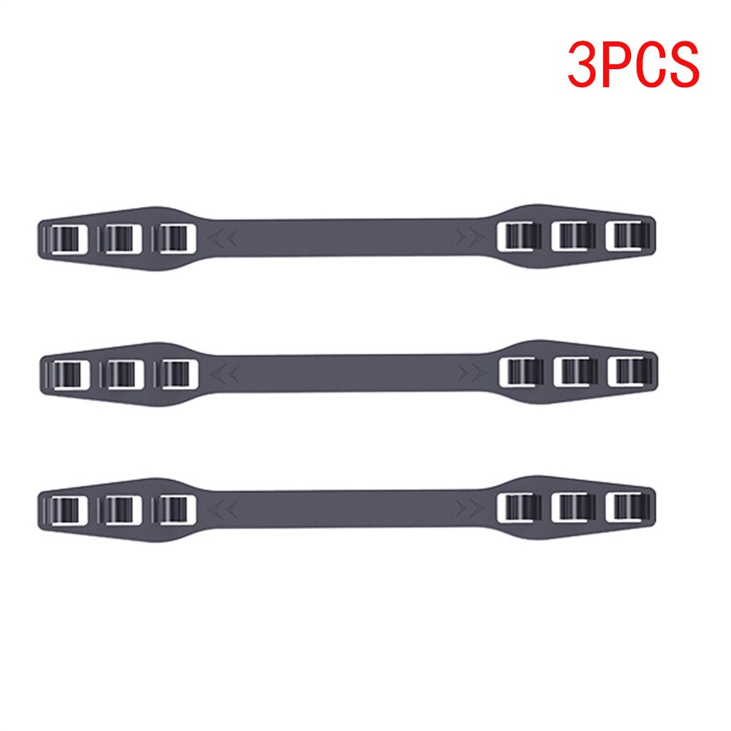 25# 10 stuks derde versnelling verstelbare antislip masker oorgrepen verlenghaak unisex masker verlengriem verlenggesp masker: G