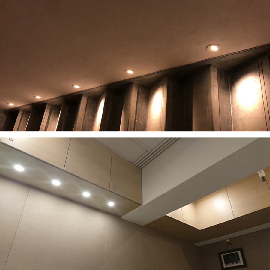 Led Mini Spotlight IP65 DC12V Waterdicht Downlight Badkamer Plafond Verborgen Ultradunne Spot Lampen Led Kast Verlichting